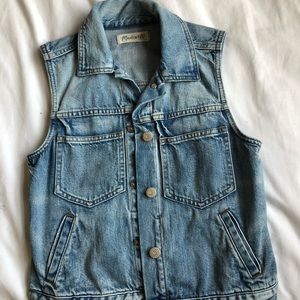 Madewell Pocket Jean Vest